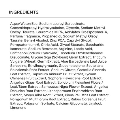 Caldera + Lab The Shampoo | Champú para hombres para cabello sano, limpiador diario sin sulfato, probado dermatológicamente, todo tipo de cabello