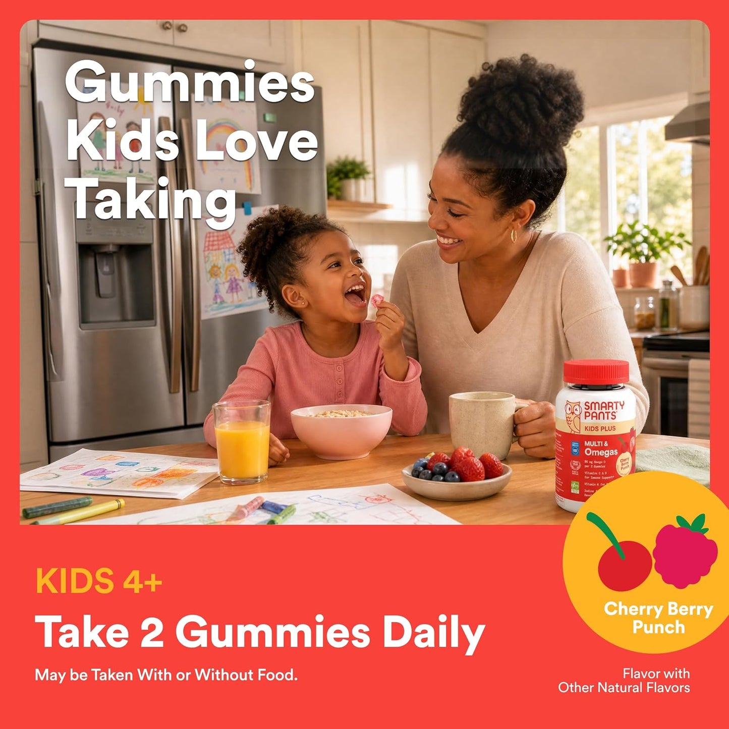 Gomas de multivitaminas para niños SmartyPants - Fórmula mejorada:...