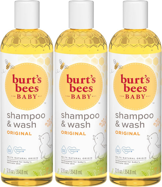Champú de Burt's Bees botellas de 12 onzas, paquete de 3, paque...