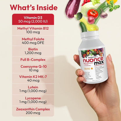 ANDREW LESSMAN Multivitamínico Essential-1 2000 UI Vitamina D3 30 C...