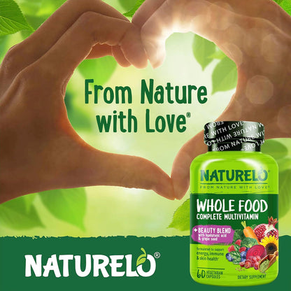 NATURELO Multivitamínico de Alimentos Integrales con Soporte Adicio...