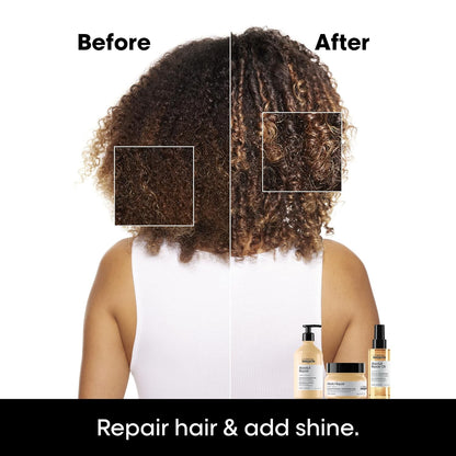 L'Oréal Professionnel Paris Absolut Repair Hair Mask - Tratamiento nutritivo de proteínas, hidrata, repara daños y añade brillo, para cabello seco y dañado