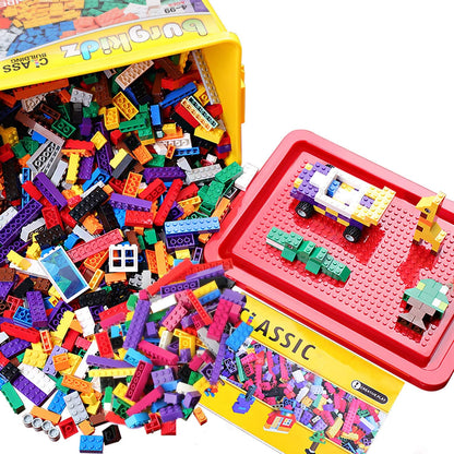 Building Bricks 568 piezas de juguetes, bloques de construcción clá...