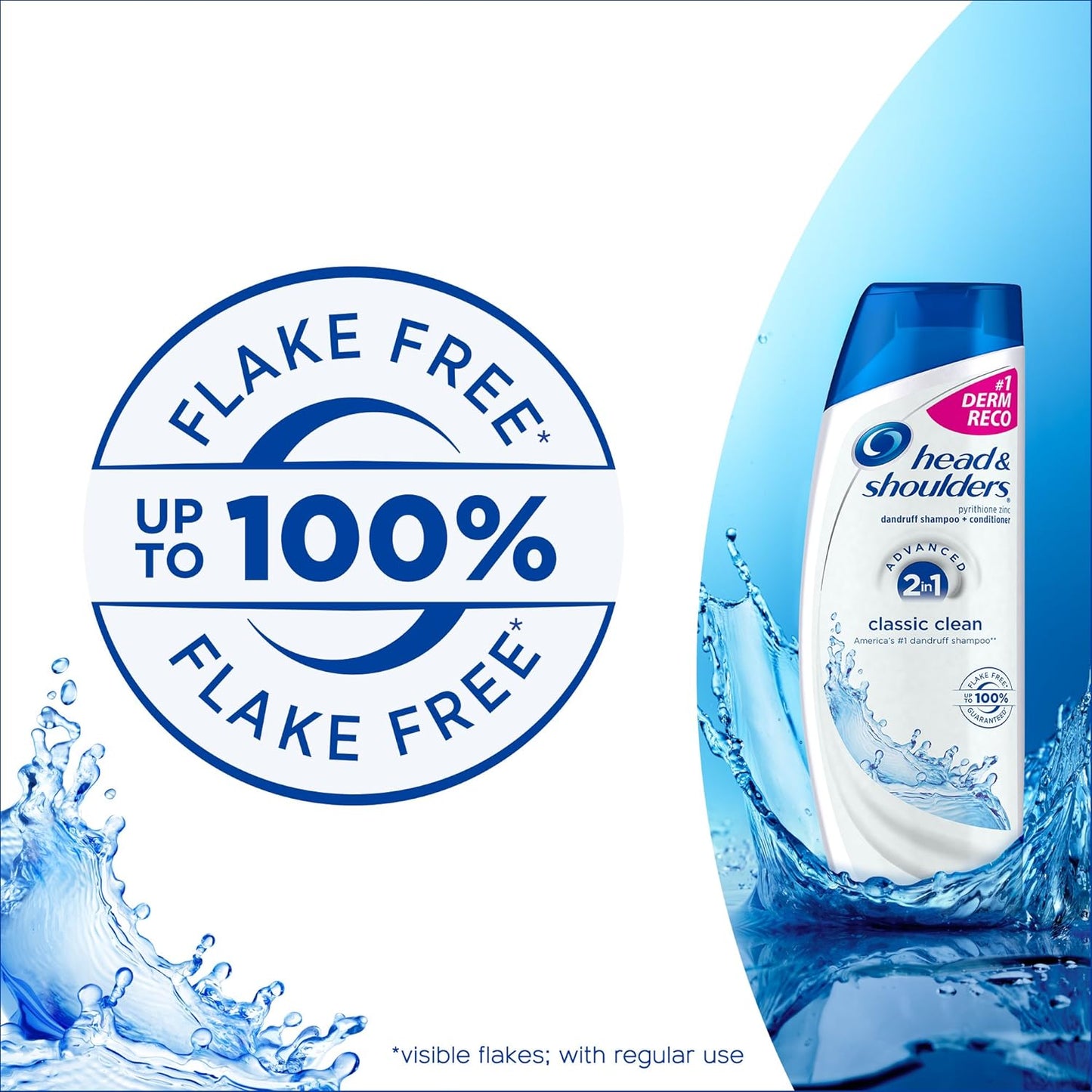 Head and Shoulders Classic Clean Champú anticaspa 2 en 1 + acondici...