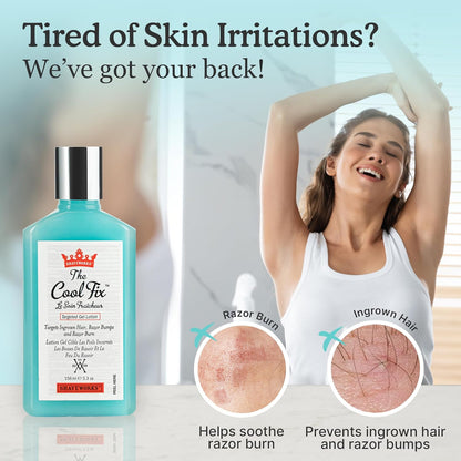 Shaveworks The Cool Fix Aftershave para mujeres: depilación púbica,...