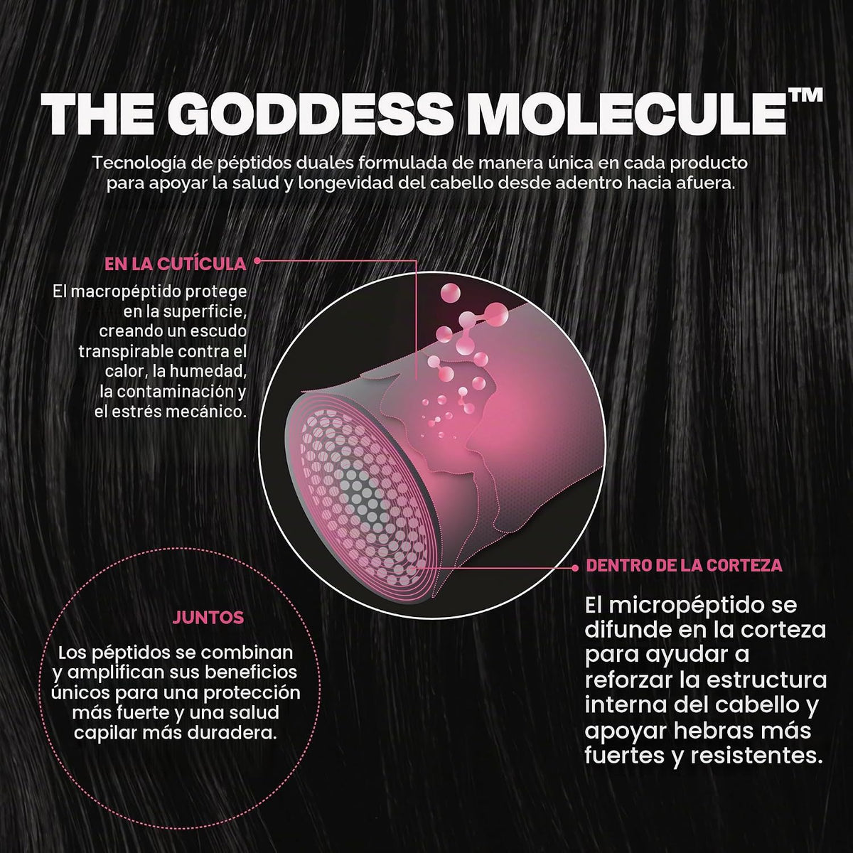 Goddess BioTech Blowout Mascarilla restauradora para el cabello sin...