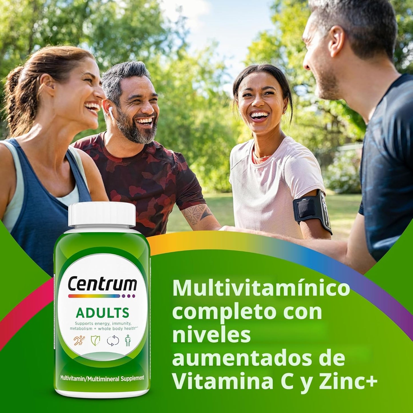 Centrum Suplemento multivitamínico\/multimineral para adultos con a...