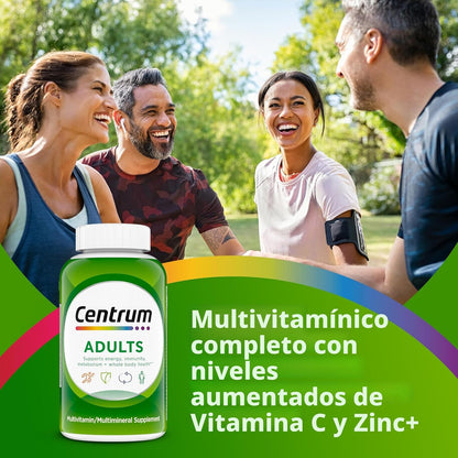 Centrum Suplemento multivitamínico\/multimineral para adultos con a...