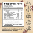Gomitas de vitamina para aumentar el crecimiento de la altura, calc...
