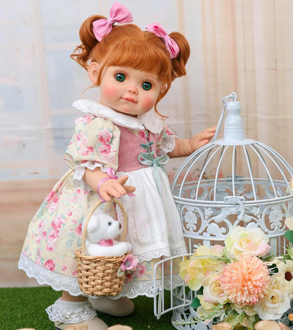 Muñeca bebé de Cloveray, muñeca reborn realista de 18 pulgadas con...