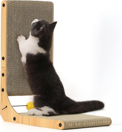 FUKUMARU Rascador para Gatos, Almohadilla de Rascar para Gatos en F...
