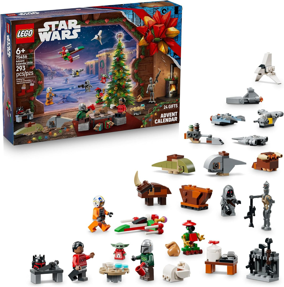 LEGO Calendario de Adviento de Star Wars 2026 75456 | Calendario de...