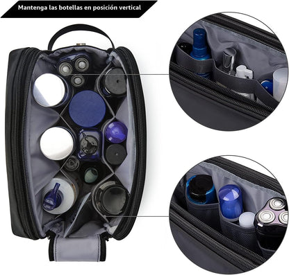 BAGSMART - Bolsa de aseo para hombres, organizador de viaje, kit Do...