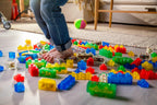 Kit creativo de bloques de gelatina Goliath Jelly Blox | Incluye 20 bloques | Bloques de construcción para niños pequeños y preescolares que los niños pueden apretar, estirar y aplastar | Acreditado