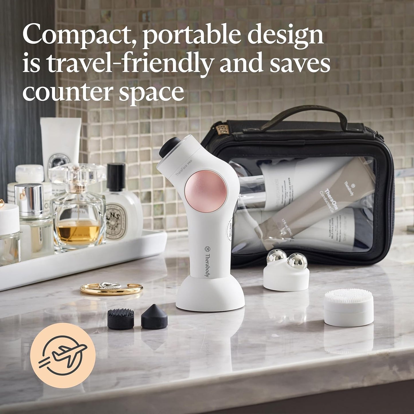 TheraFace Therabody TheraFace PRO - Dispositivo facial de microcorr...