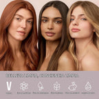 ALURAM Acondicionador sin enjuague de agua de coco para cabello san...