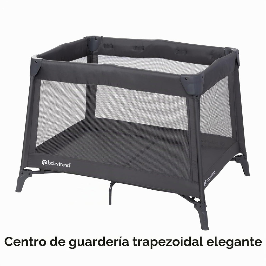 Baby Trend Sol Nursery Center® Corral para niños, color gris