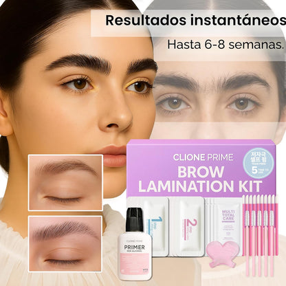 Kit de laminación de cejas CLIONE PRIME para uso en casa - Kit de l...