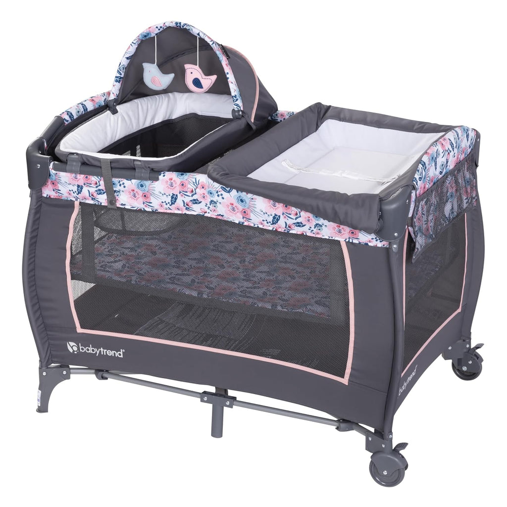 Centro de guardería Baby Trend Lil' Snooze™ Deluxe II, Bluebell