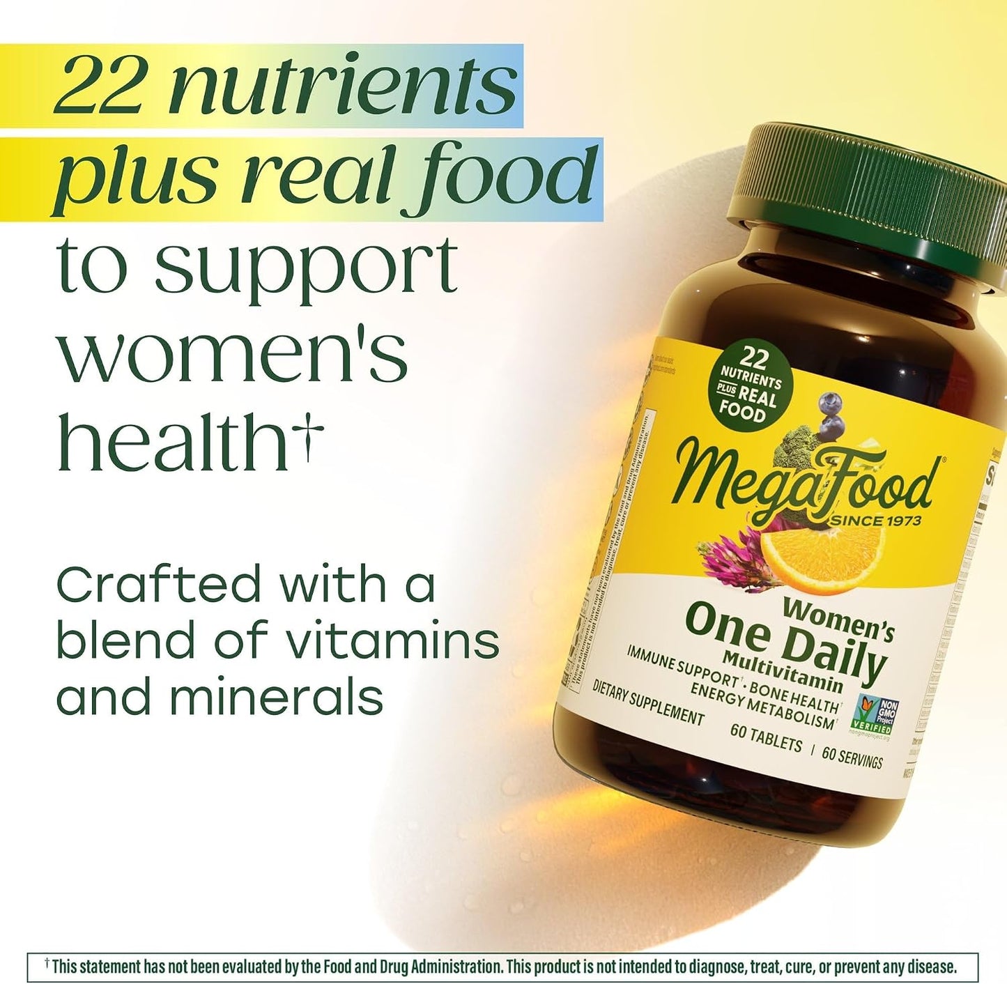 MegaFood - Women's One Daily, soporta equilibrio emocional saludabl...