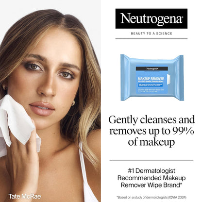 Neutrogena Toallitas para quitar maquillaje micelares sin alcohol p...