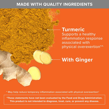 Curcumina de cúrcuma con pimienta negra y jengibre, Qunol 2400 mg t...