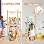BENCHRY Almacenamiento de animales de peluche, almacenamiento de me...