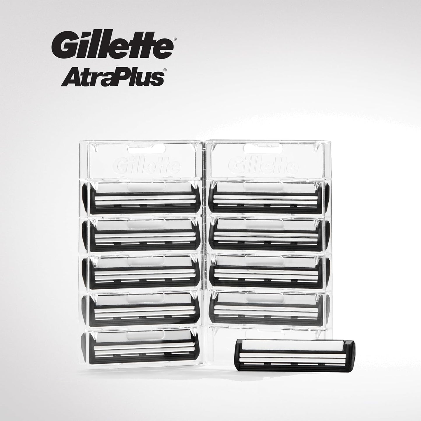 Gillette AltraPlus - Recambios de cuchilla de afeitar para hombre,...