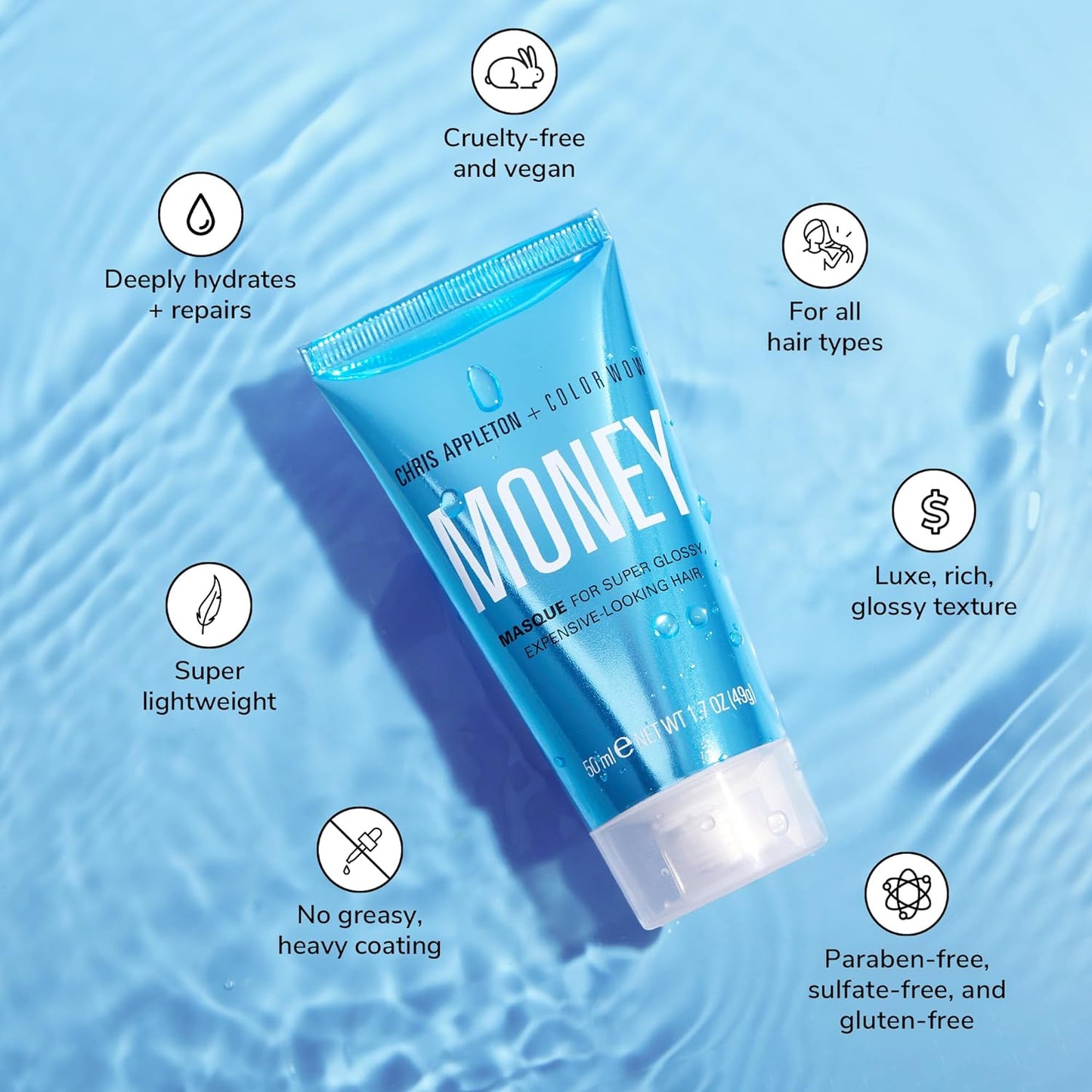 COLOR WOW Money Masque - Tratamiento acondicionador hidratante prof...