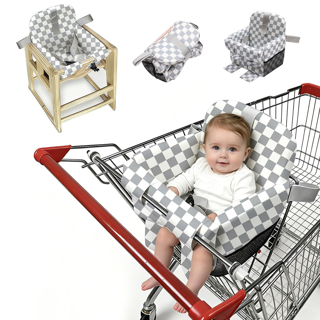 Funda para carrito de compras para bebé, niño y niña, funda para si...