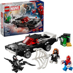 LEGO Marvel Spider-Man vs. Venom Muscle Car Toy - Juego de construc...
