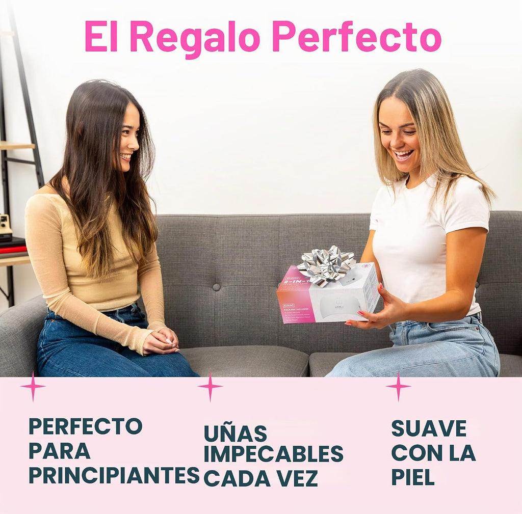 SUNUV Lámpara de uñas LED UV, secador de uñas para esmalte de gel,...