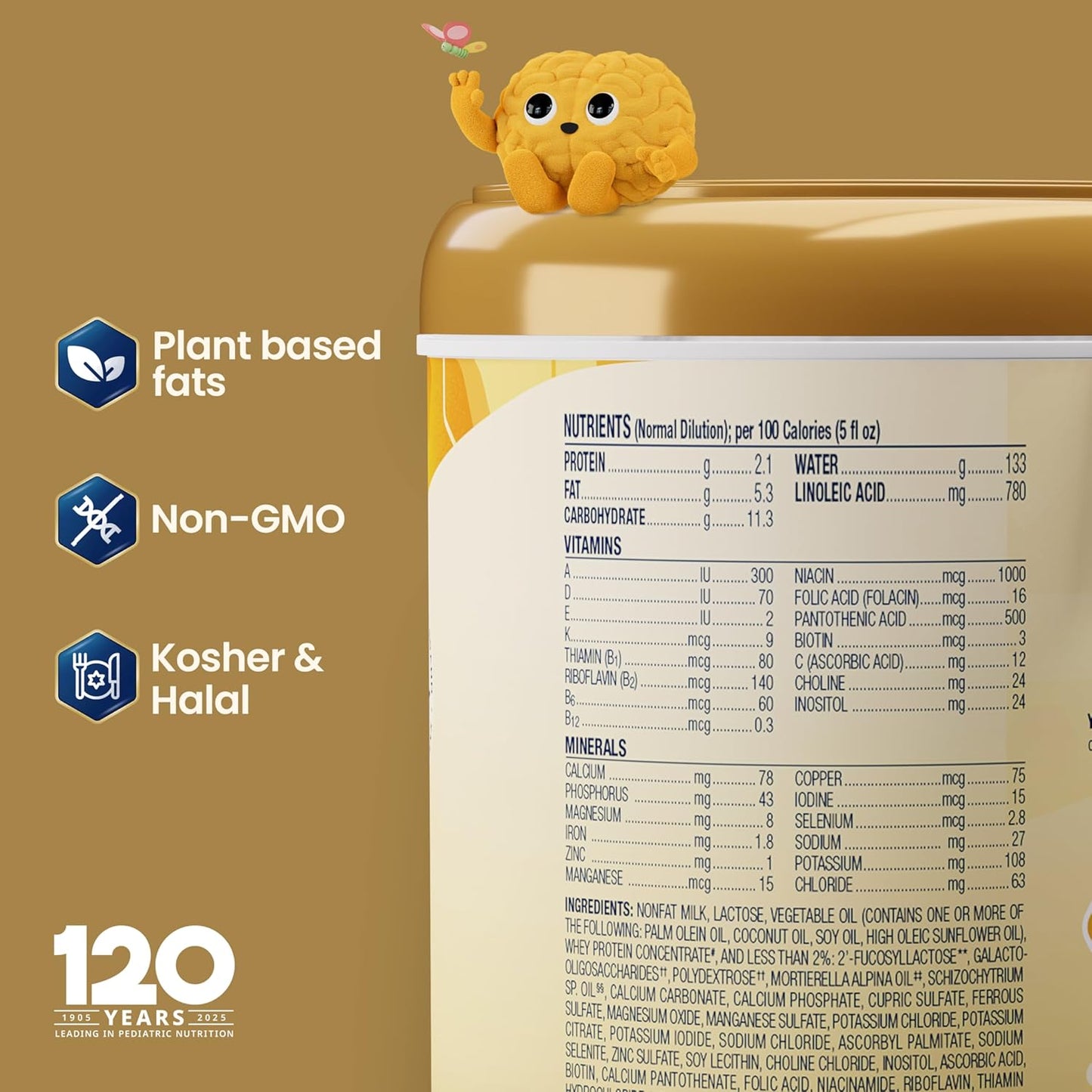 Enfamil NeuroPro Fórmula para Bebés, Dúo de DHA y MFGM para Apoyar...