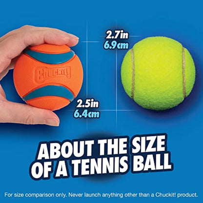 Chuckit! Juguetes de pelota ultra para perros con cubo de limpieza...