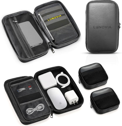 Lunovia Hard Shell Tech Organizer - Funda protectora de viaje para...