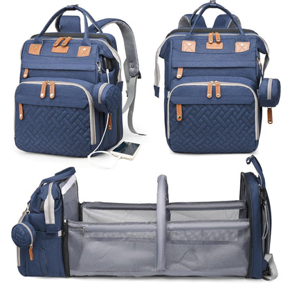 Astro alan - Bolsas de pañales para bebé con cambiador, mochila imp...