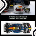LEGO Speed Champions Oracle Red Bull Racing RB20 F1 modelo de coche de carreras - Kits de construcción para adultos, mayores de 18 años con características realistas - Manualidades DIY de Red Bull