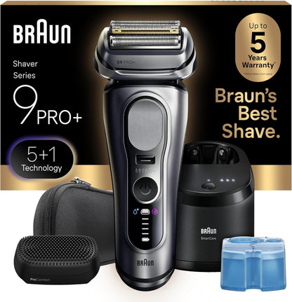 Braun Series 9 PRO+ - Afeitadora eléctrica para hombres, maquinilla...