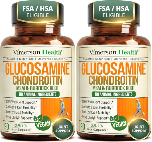 Glucosamina Condroitina MSM - Suplemento de apoyo articular para mu...