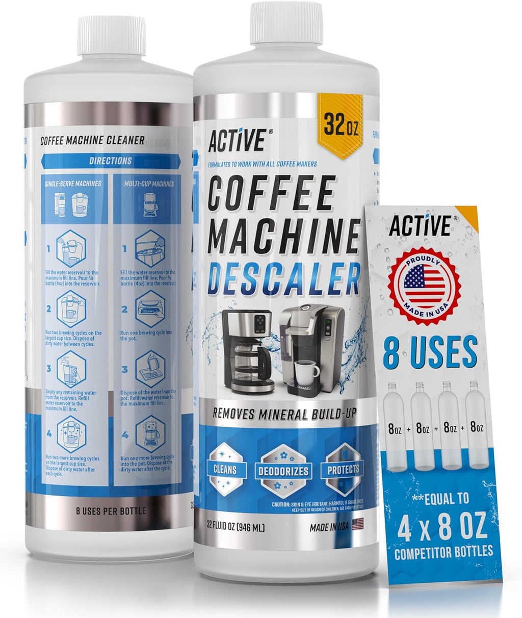 ACTIVE Descalcificador para Máquina de Café - Solución de Descalcif...