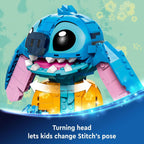 Kit de Construcción de Juguete LEGO Disney Stitch, Juguete Disney p...