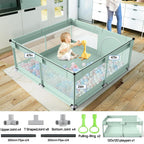 Fodoss - Corralito para bebés y niños pequeños, 47 x 47 pulgadas, v...