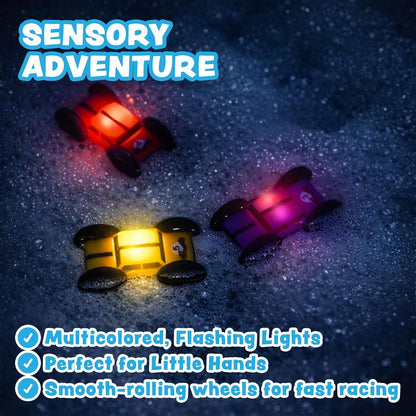 Tub Works® Splash Wheels™ Race Car Light Up Bath Toys, 3 Pack | Wat...