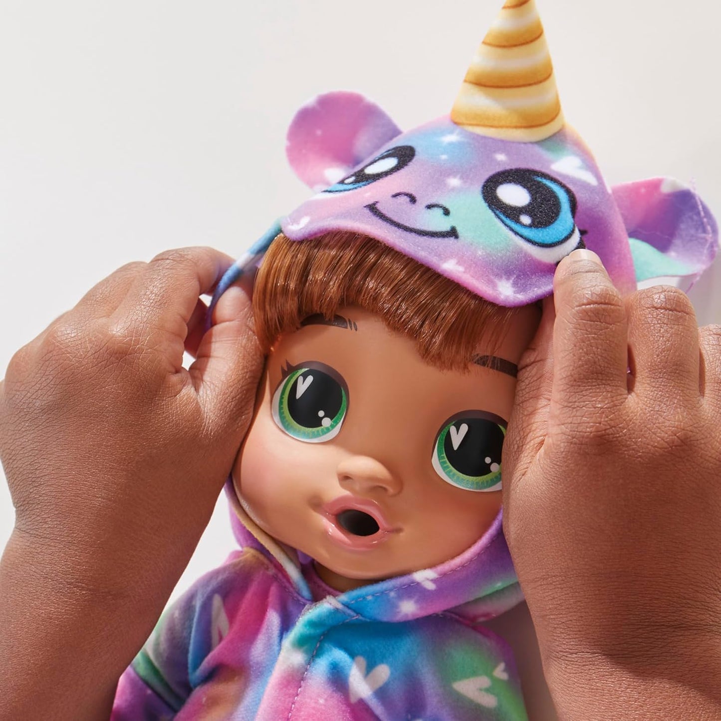 Baby Alive Super BFF Sophia Sparkle Brown Hair Dress Up Baby Doll P...