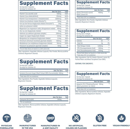 Revive MD Essential - Paquetes de vitaminas para hombres y mujeres,...