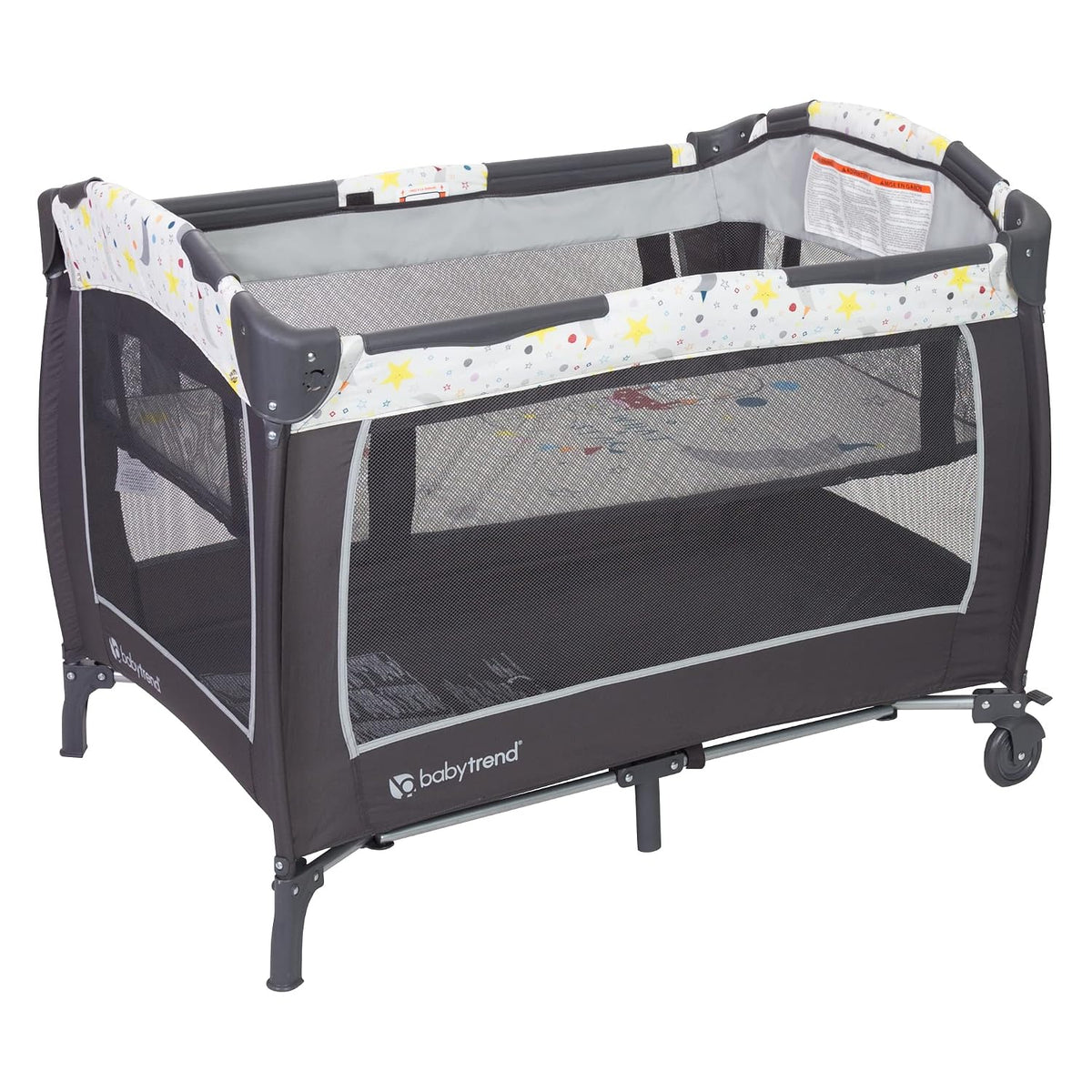 Baby Trend Lil' Snooze Deluxe II Centro de Guardería, Twinkle T...