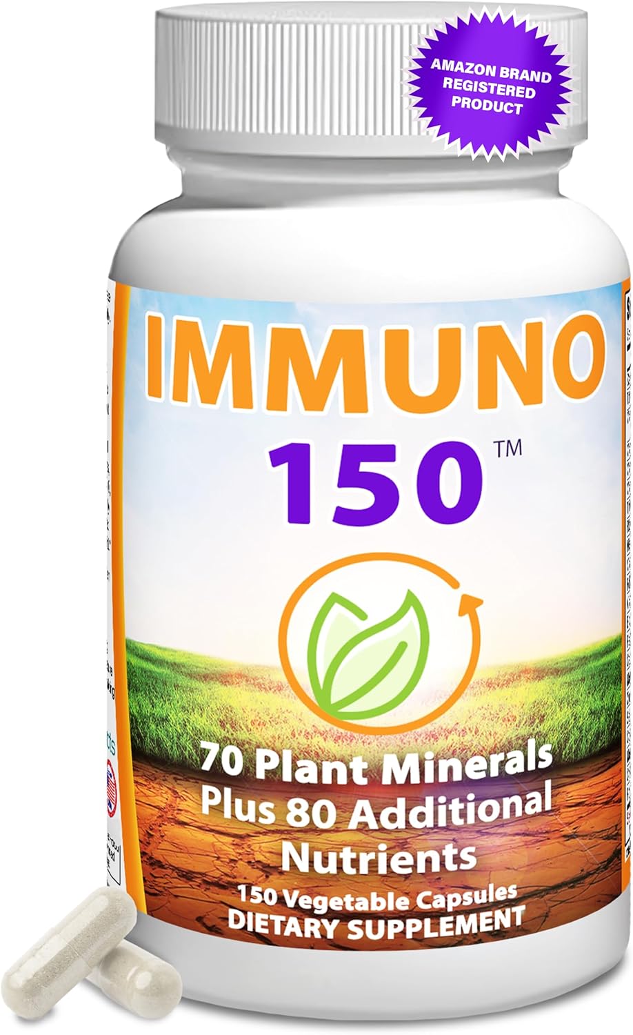 Immuno 150, suplemento para el sistema inmune, repleto de 70 minera...