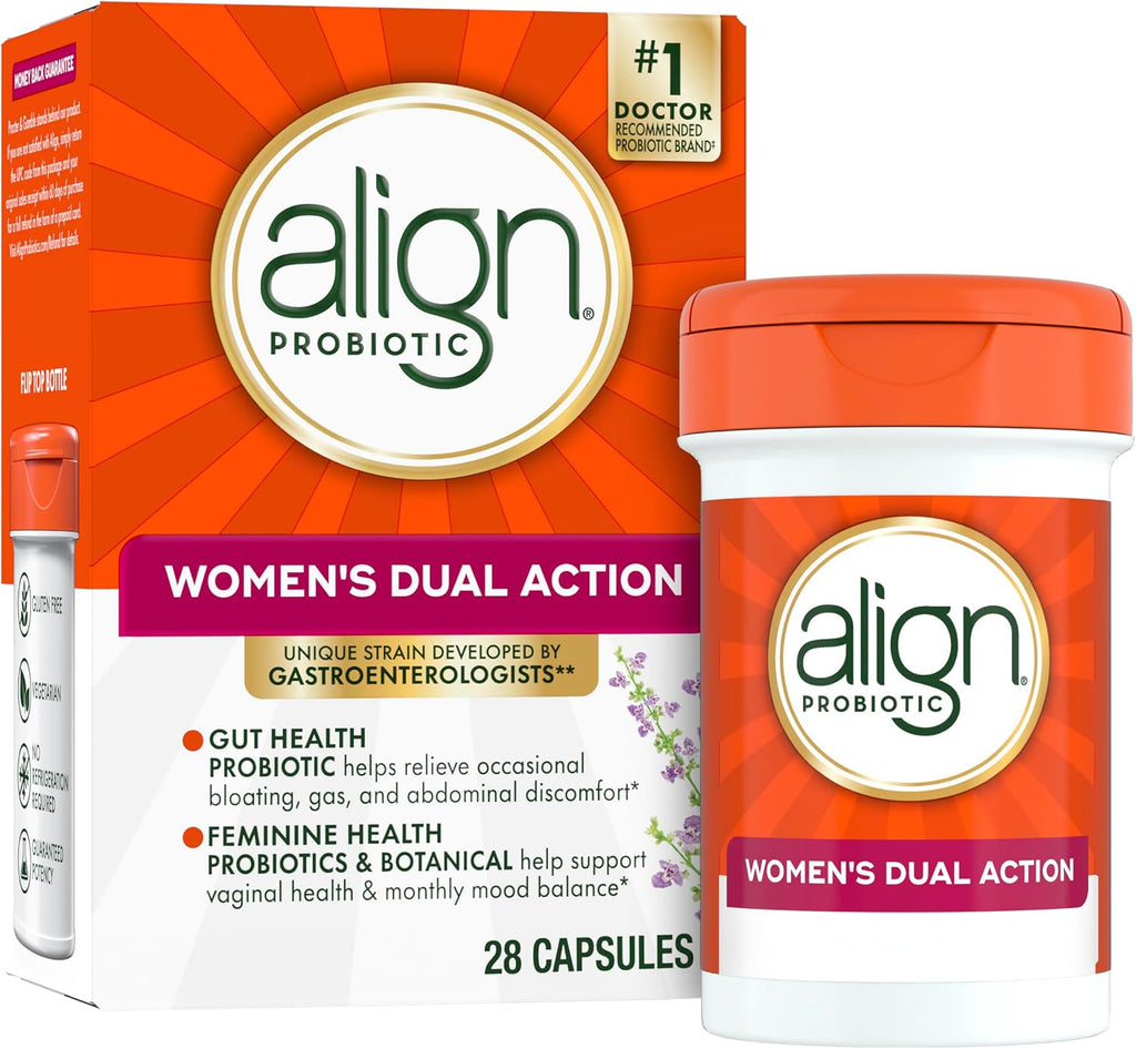 Align Probiótico, Acción Dual para Mujeres, Probióticos Vaginales p...