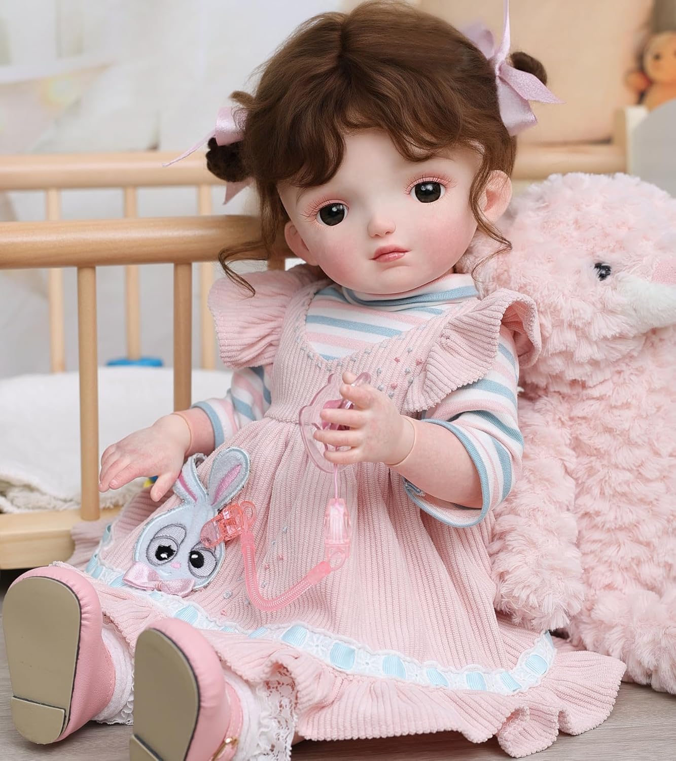 Cloveray Muñecas BJD 1\/4 Muñeca Articulada Completa, 20 Pulgadas (...