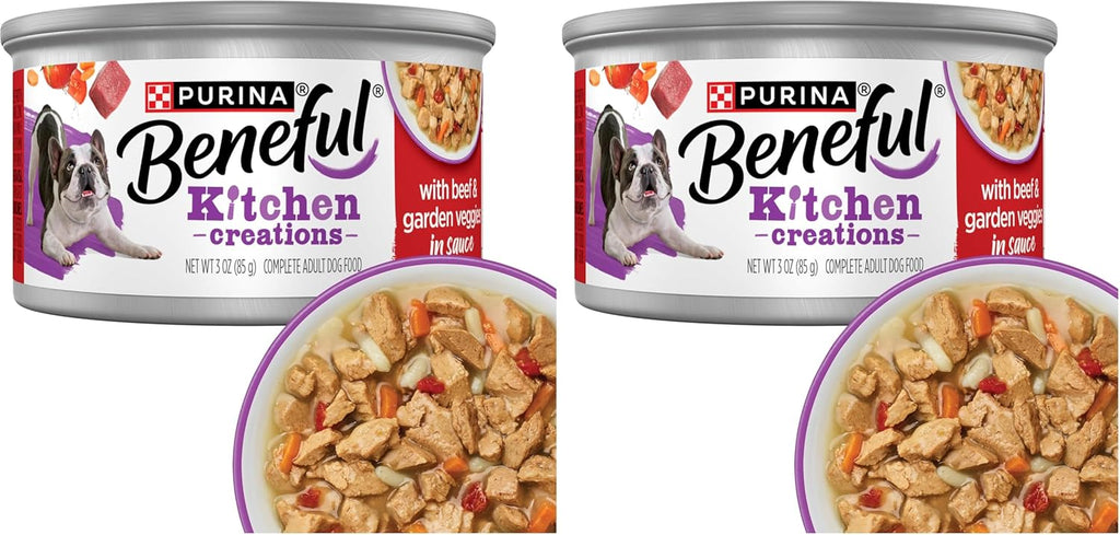 Beneful Purina Kitchen Creations - Alimento húmedo para perros con...
